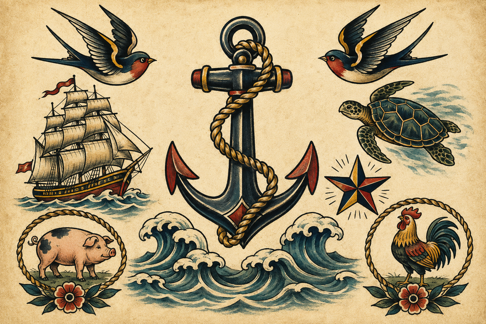 Sailor Tattoos: The Meaning Behind 10 Nautical Symbols
