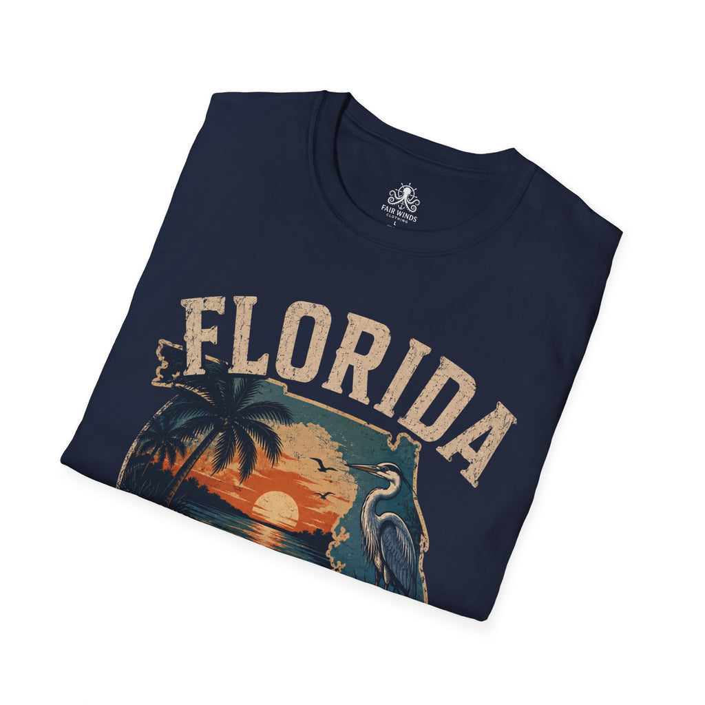 Florida Native Retro Sunset T-Shirt