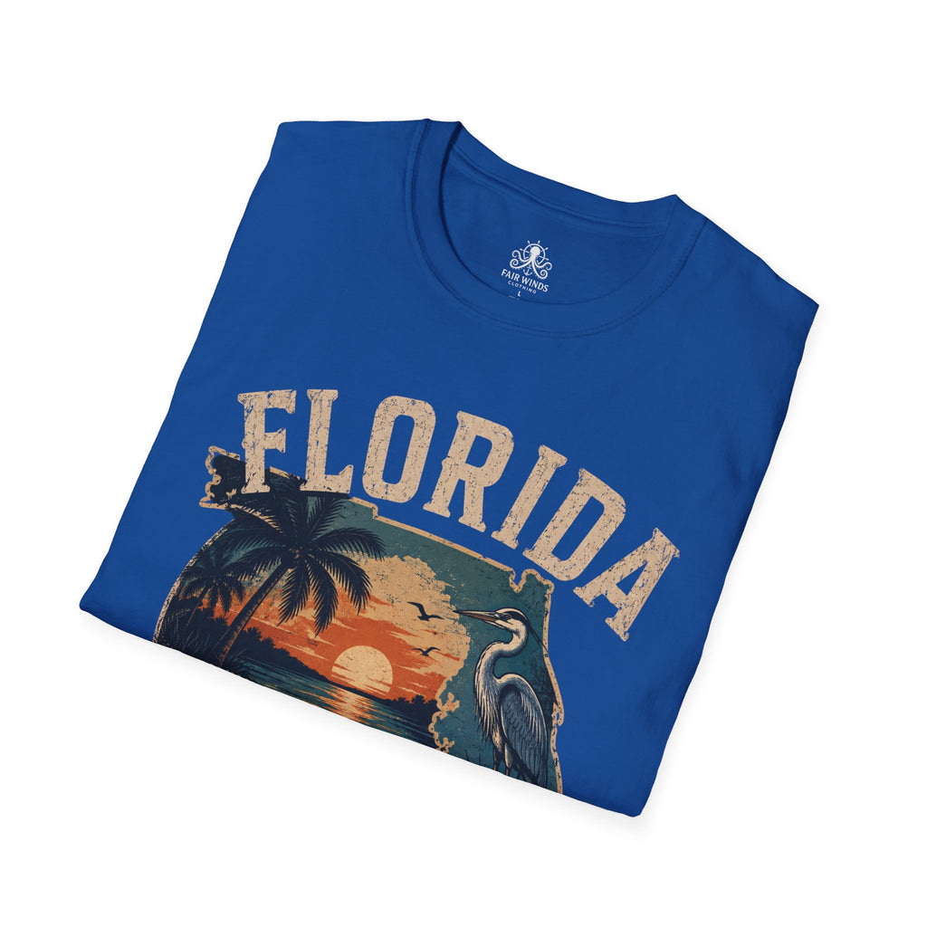 Florida Native Retro Sunset T-Shirt