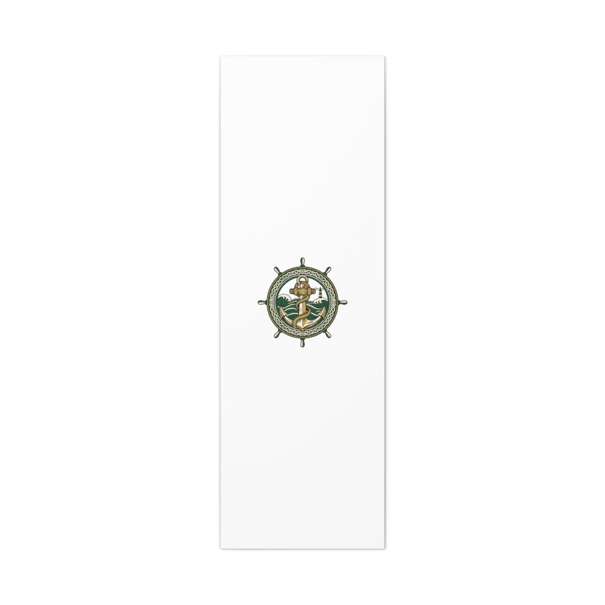 Celtic Anchor Crest Canvas | Irish Heritage, Emerald Dark Academia - Fair Winds Clothing