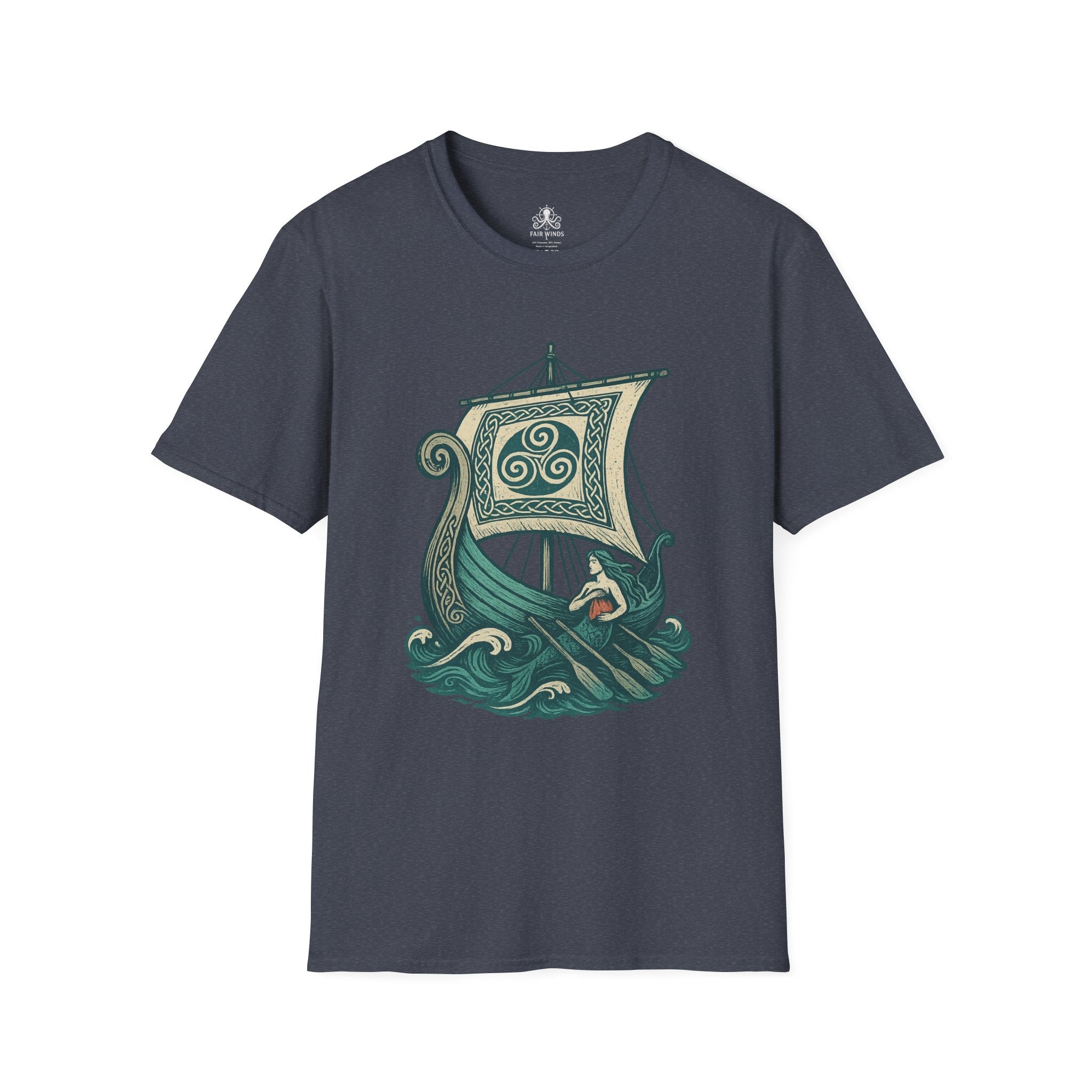 Celtic Ship T-Shirt - Fair Winds Clothing