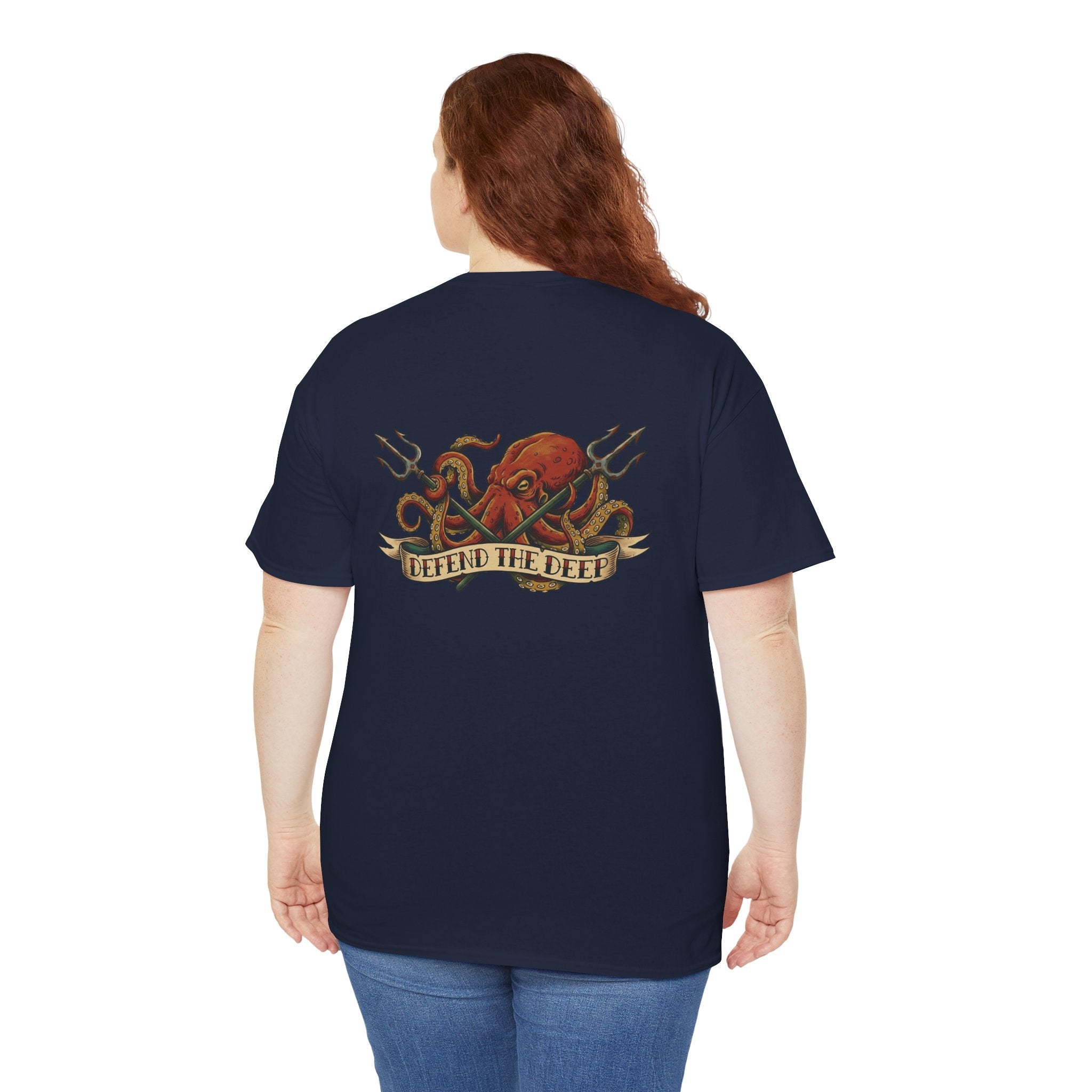 Defend the Deep T-Shirt — Ocean Conservation Graphic Tee - Fair Winds Clothing