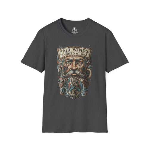 Fair Winds Salty Sailor T-Shirt — Nautical Beachy Tee for Sailors & Ocean Lovers - Fair Winds Clothing
