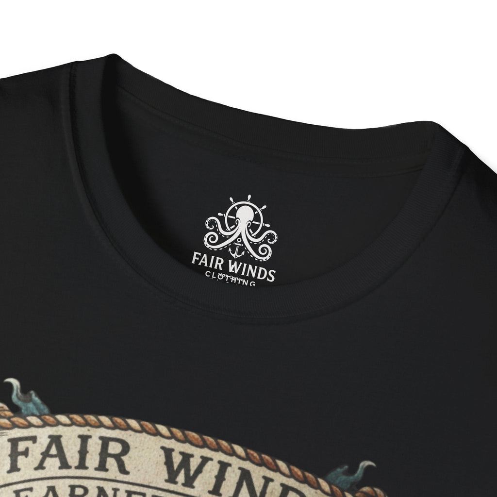 Fair Winds Salty Sailor T-Shirt — Nautical Beachy Tee for Sailors & Ocean Lovers - Fair Winds Clothing