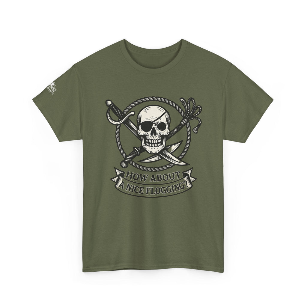 Flogging T-Shirt - How about a nice flogging - Fair Winds Clothing