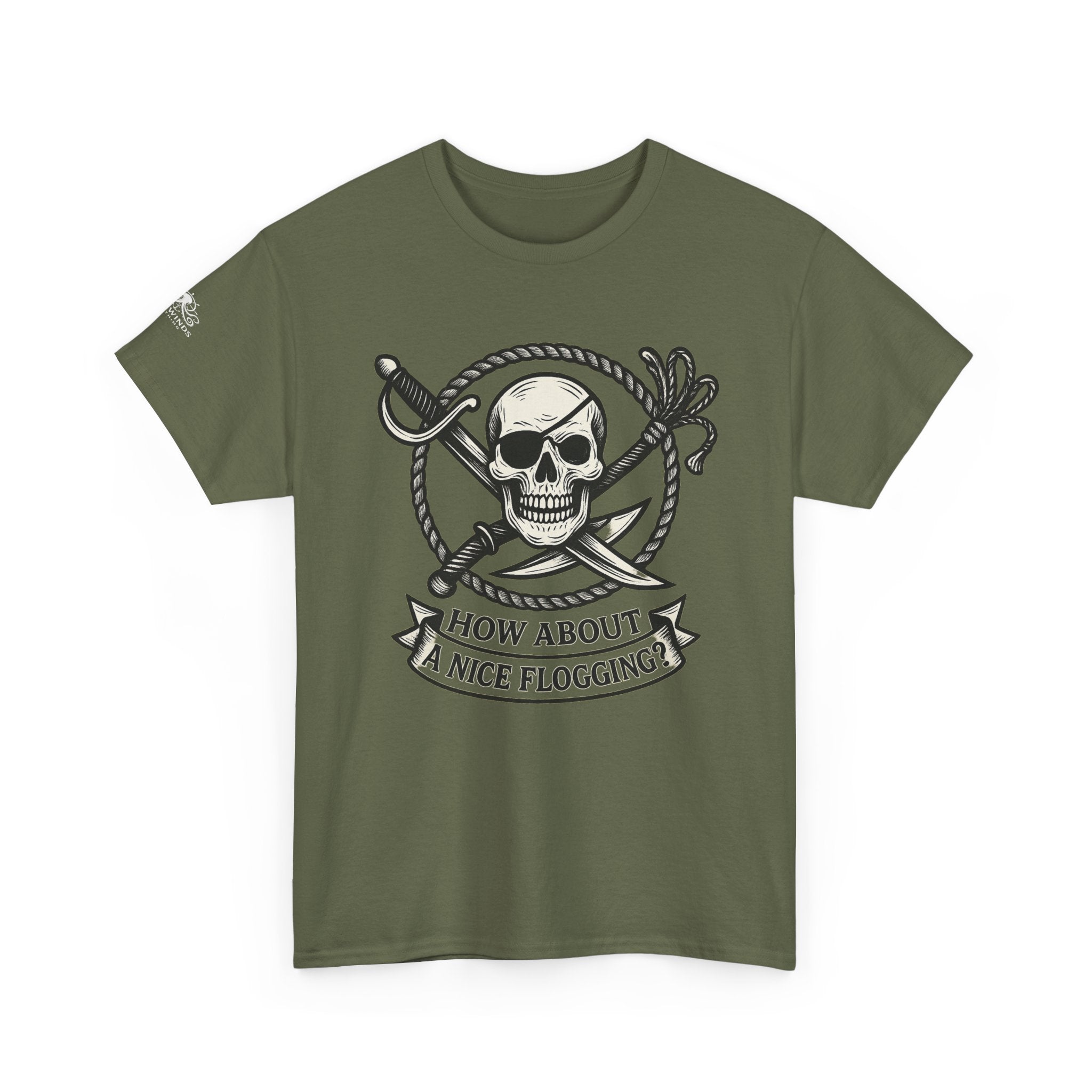 Flogging T-Shirt - How about a nice flogging - Fair Winds Clothing