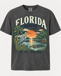 Florida Native Sun Salt Wild Places Comfort Colors 1717 Pepper shirt