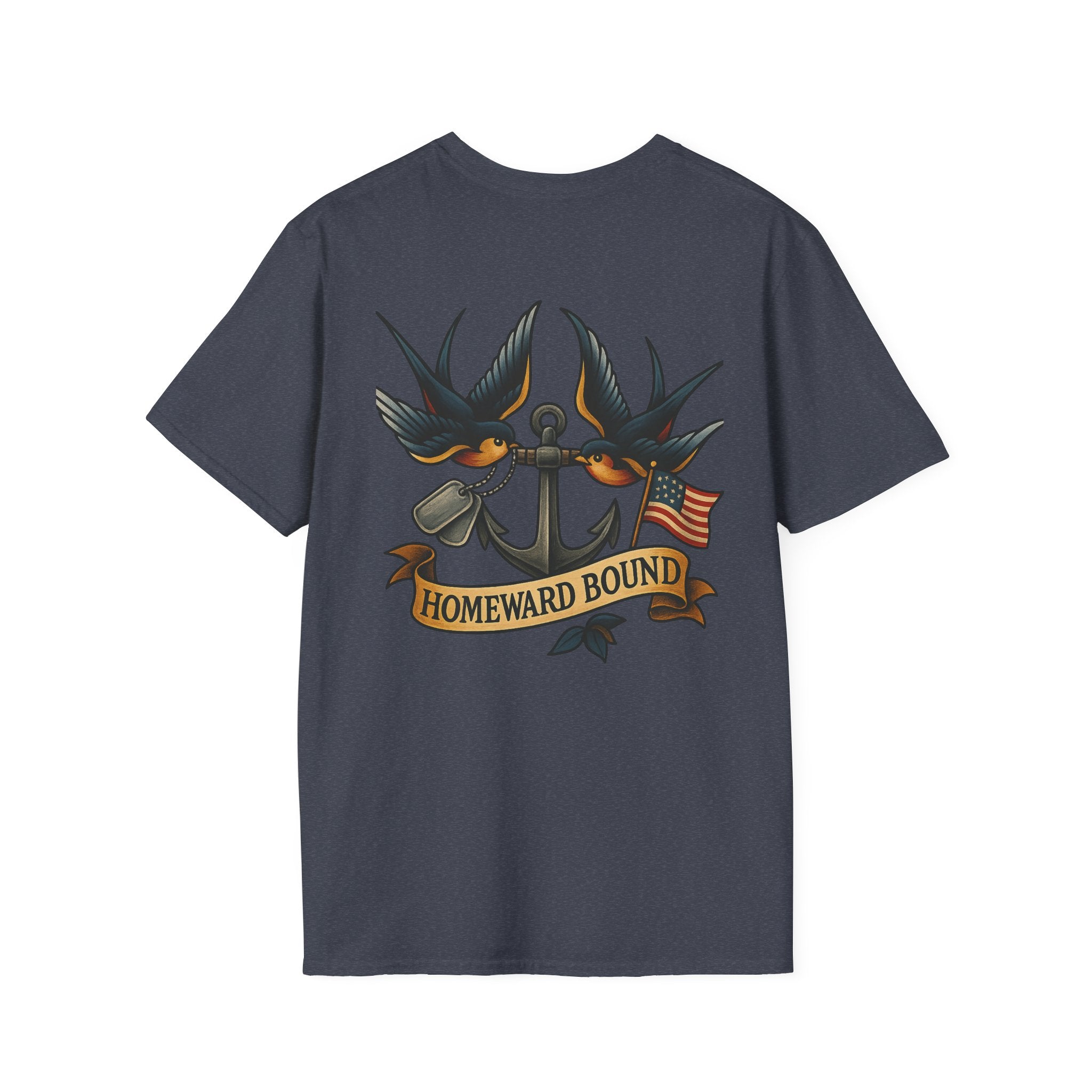 Homeward bound - Sailor Tattoo Art T-Shirt - Fair Winds Clothing