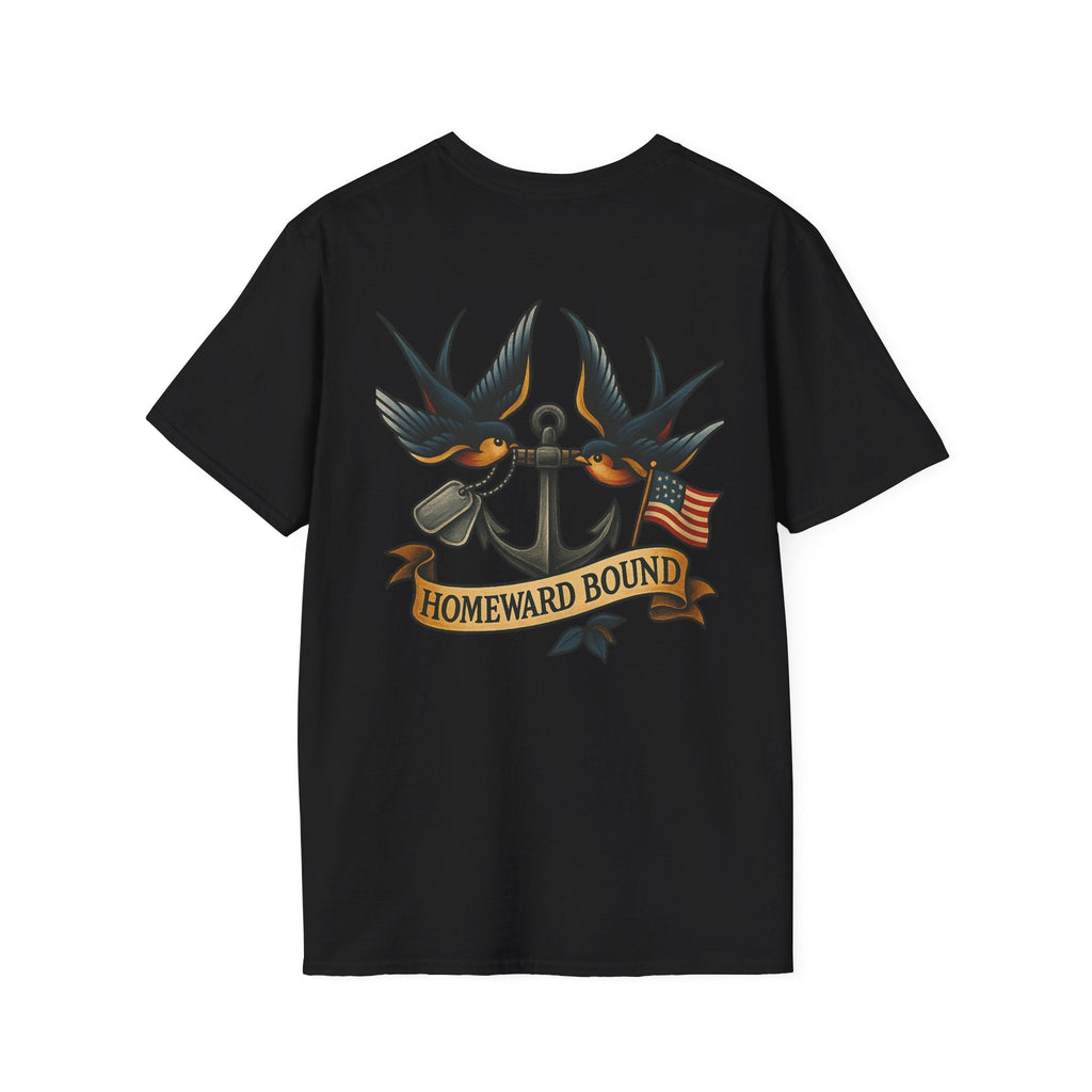 Homeward bound - Sailor Tattoo Art T-Shirt - Fair Winds Clothing