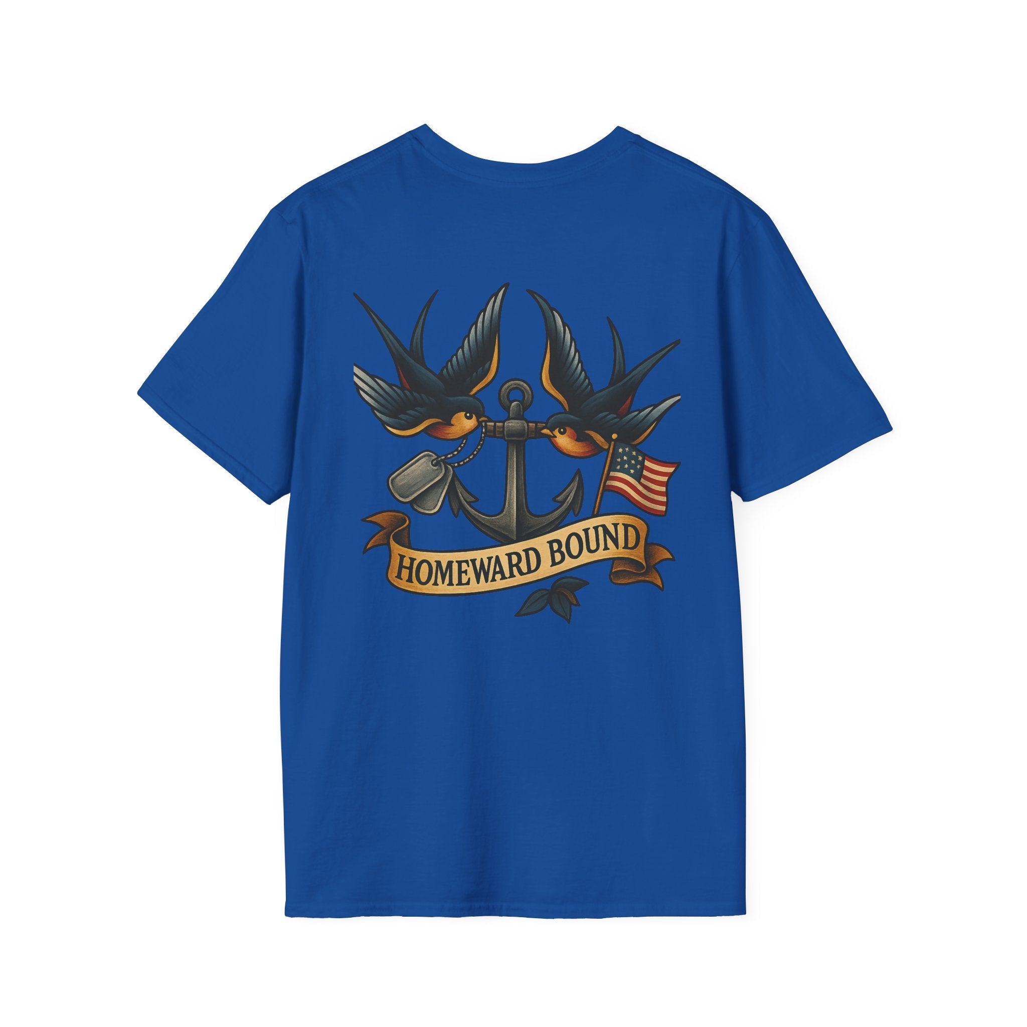 Homeward bound - Sailor Tattoo Art T-Shirt - Fair Winds Clothing