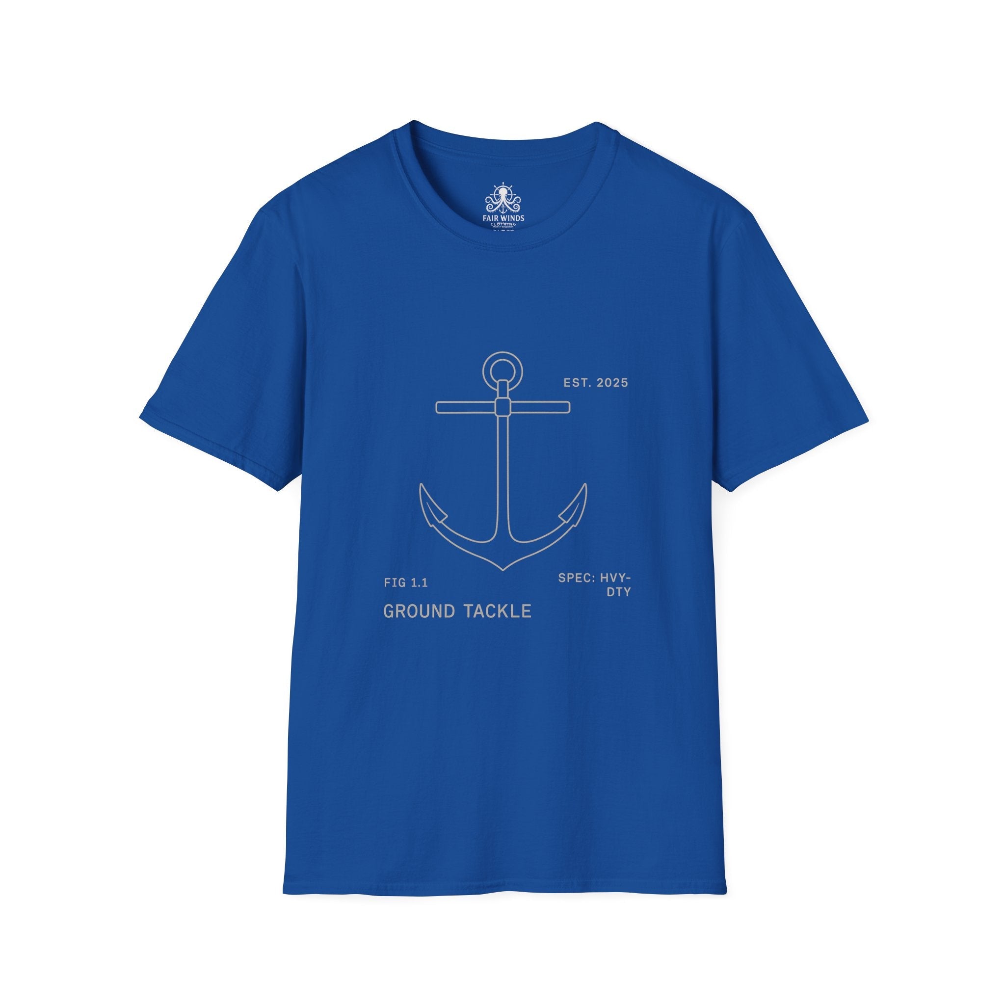 Hull Spec Unisex Tee - Comfortable and Stylish T-Shirt for Casual Wear - Fair Winds Clothing