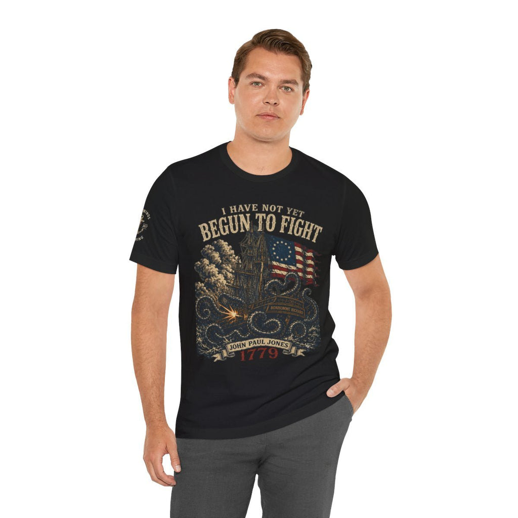 I Have Not Yet Begun To Fight – John Paul Jones Naval Tee - Fair Winds Clothing
