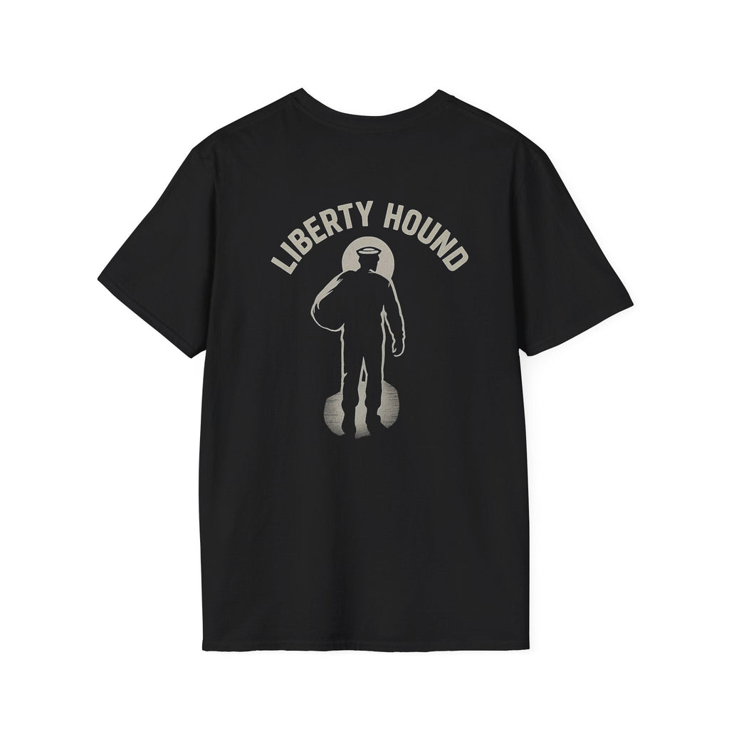 Liberty Hound tee shirt USCG Navy - Fair Winds Clothing