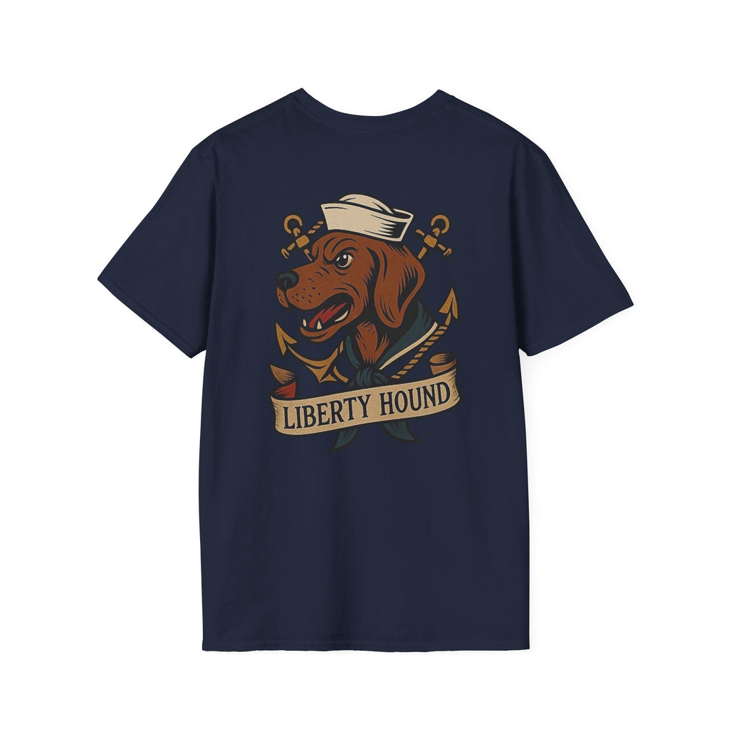 Liberty Hound tshirt - Fair Winds Clothing