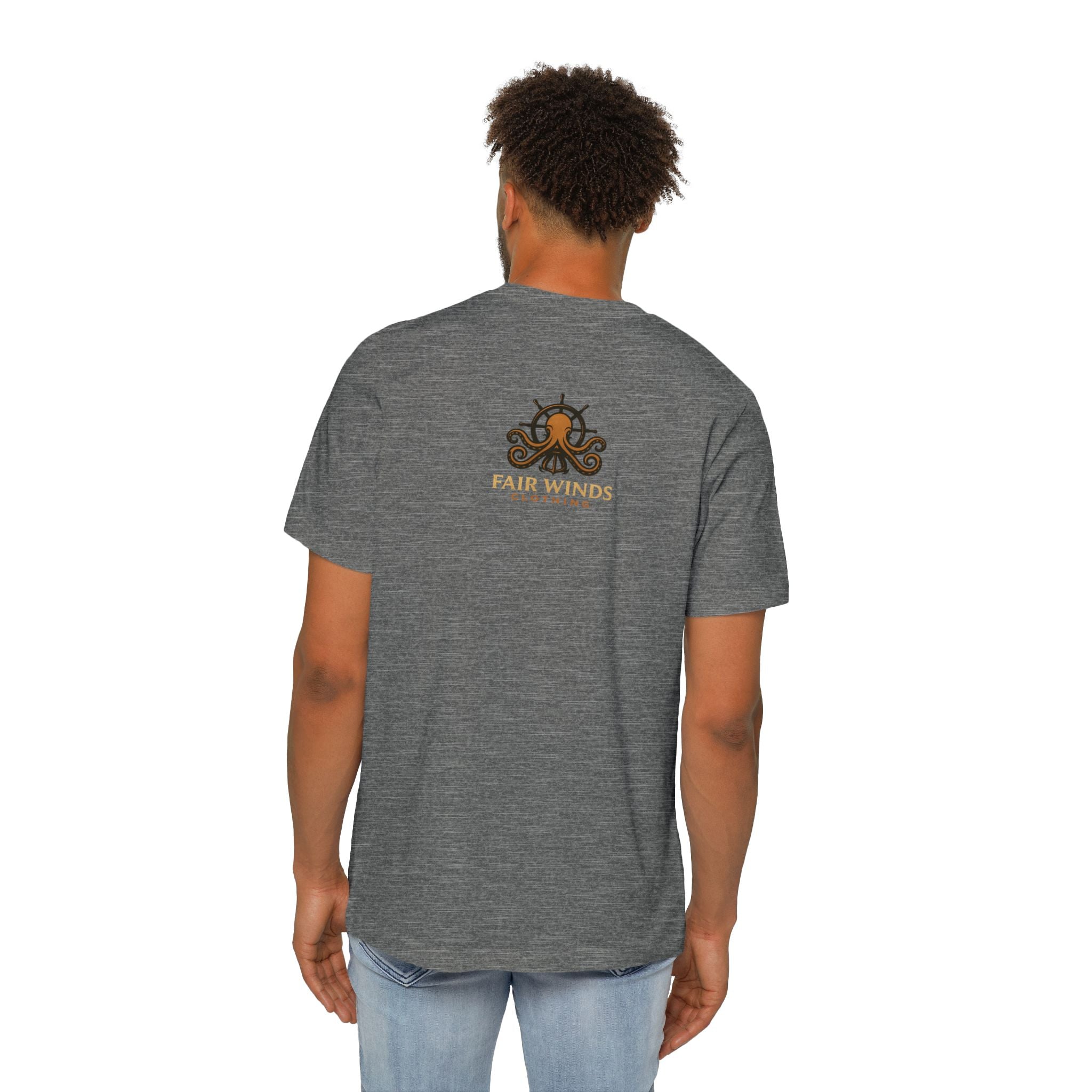 Longshoremen "Lock In, Shop Out" Tee — USA - Made Short Sleeve T-Shirt - Fair Winds Clothing