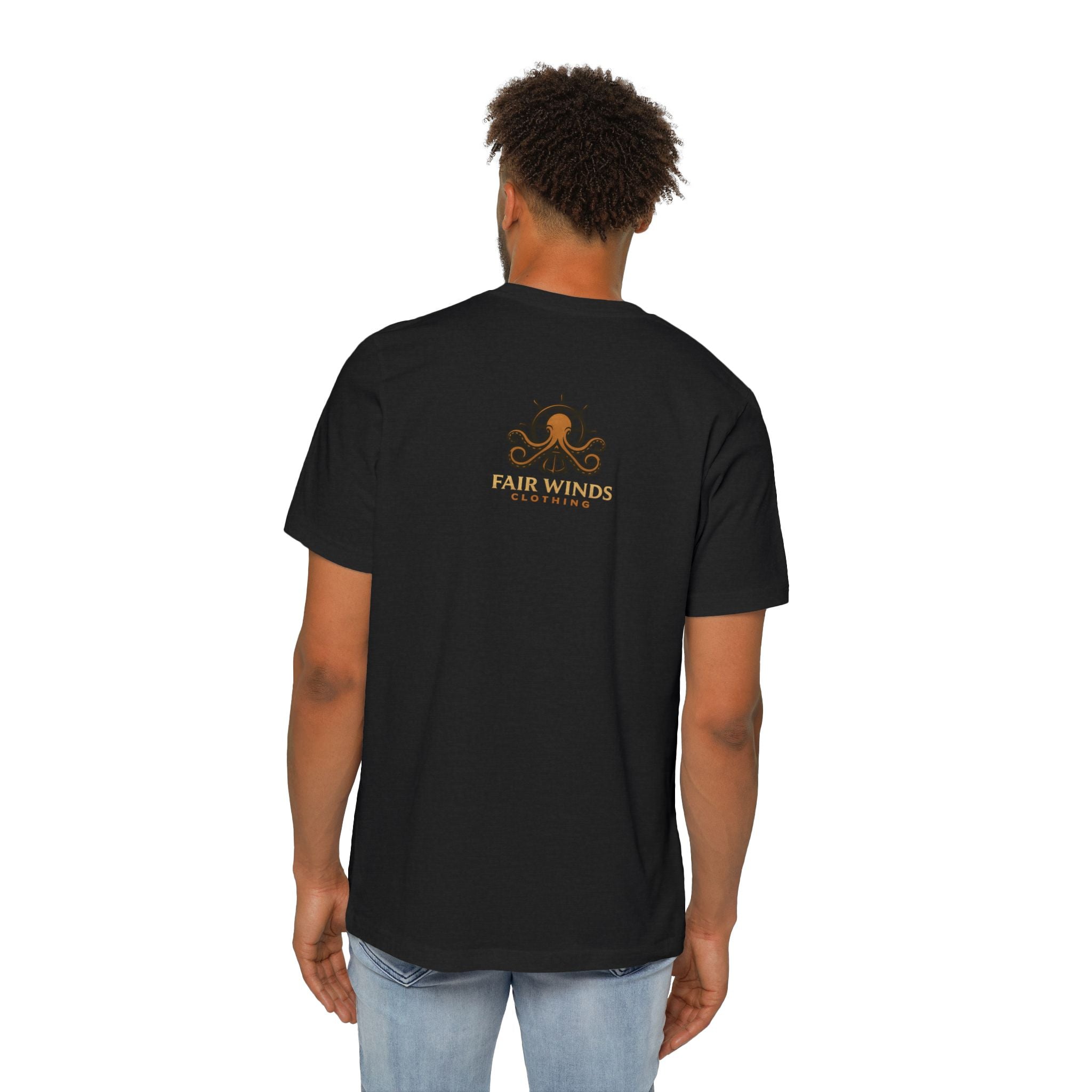 Longshoremen Tee — "I'm Not Heavy I'm Full" USA - Made Short - Sleeve T-Shirt - Fair Winds Clothing