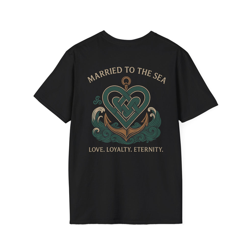 Married to the Sea – Celtic Nautical Heart & Anchor Design - Fair Winds Clothing