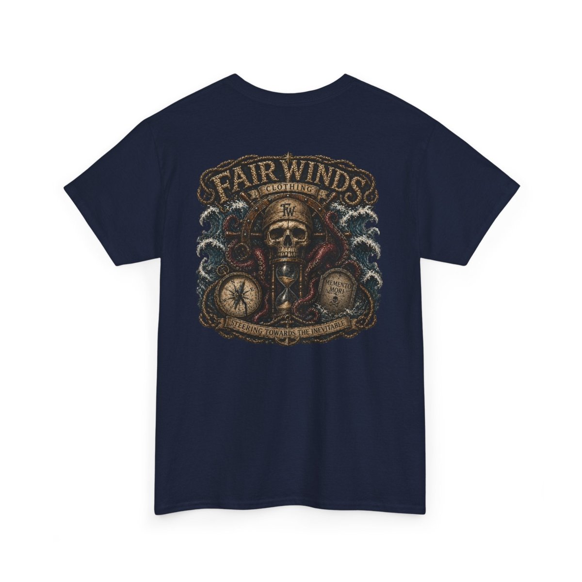 Memento Mori – Steering Toward the Inevitable Tee - Fair Winds Clothing