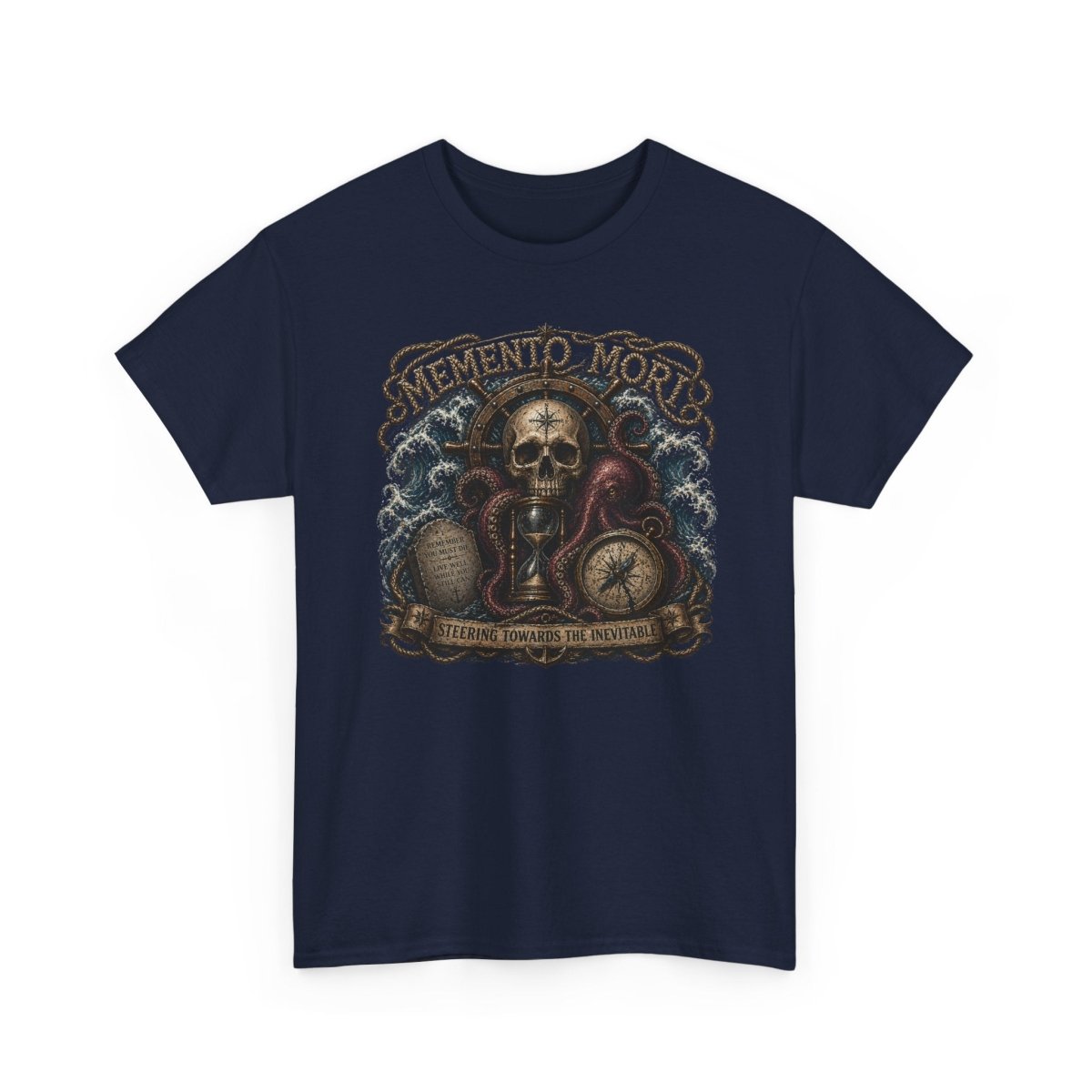 Memento Mori – Steering Toward the Inevitable Tee - Fair Winds Clothing