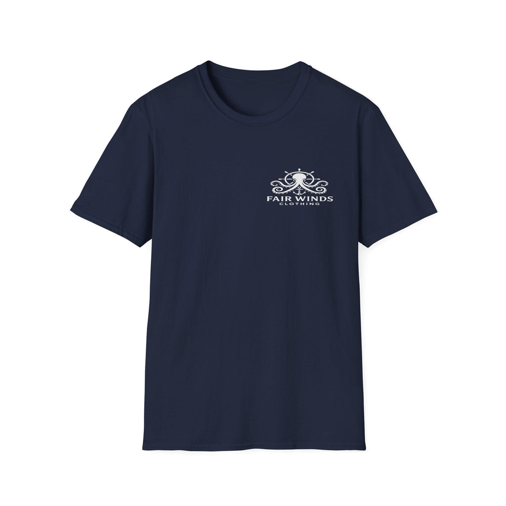 Nautical Compass T-Shirt - Fair Winds Clothing