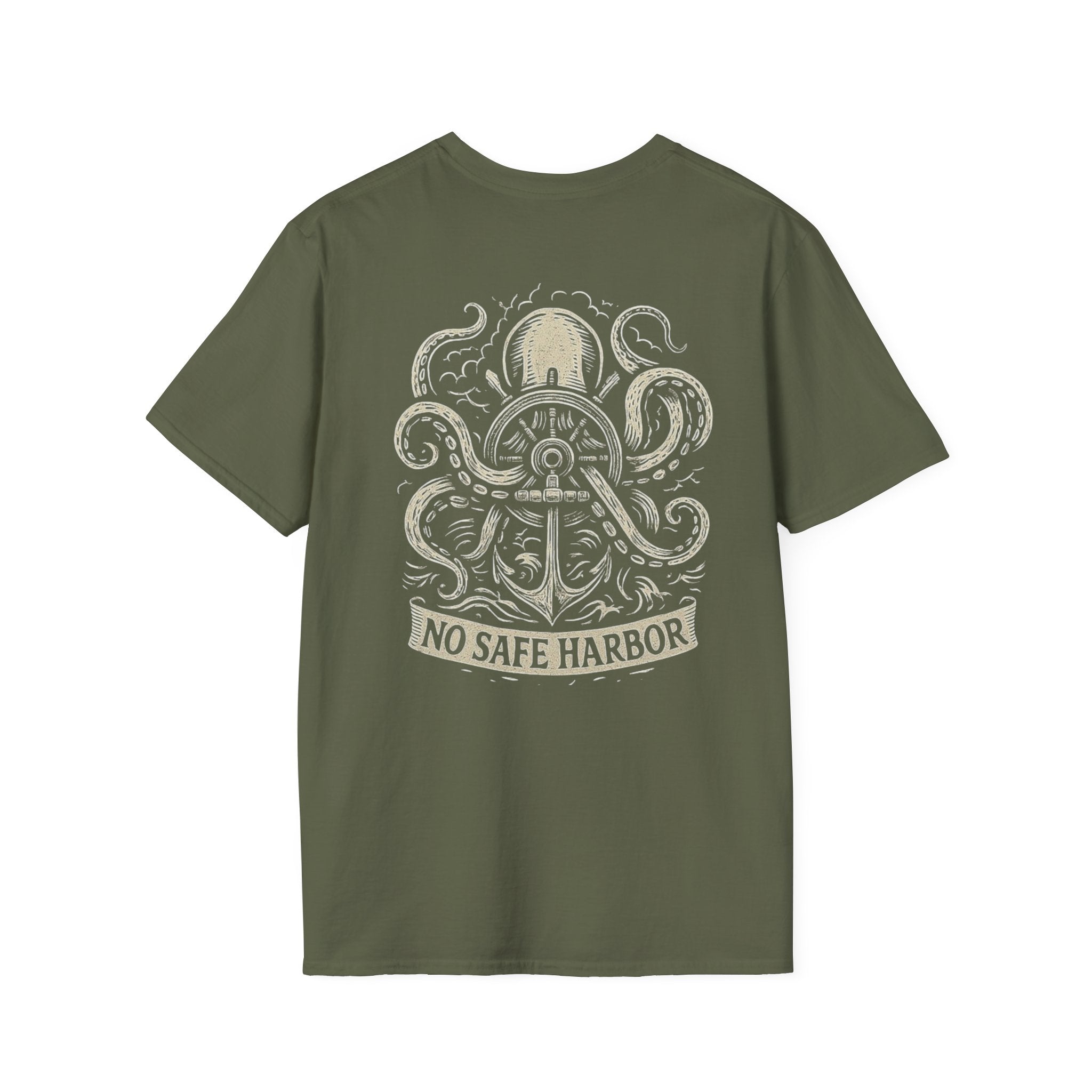 Nautical T-Shirt - No Safe Harbor Design - Fair Winds Clothing