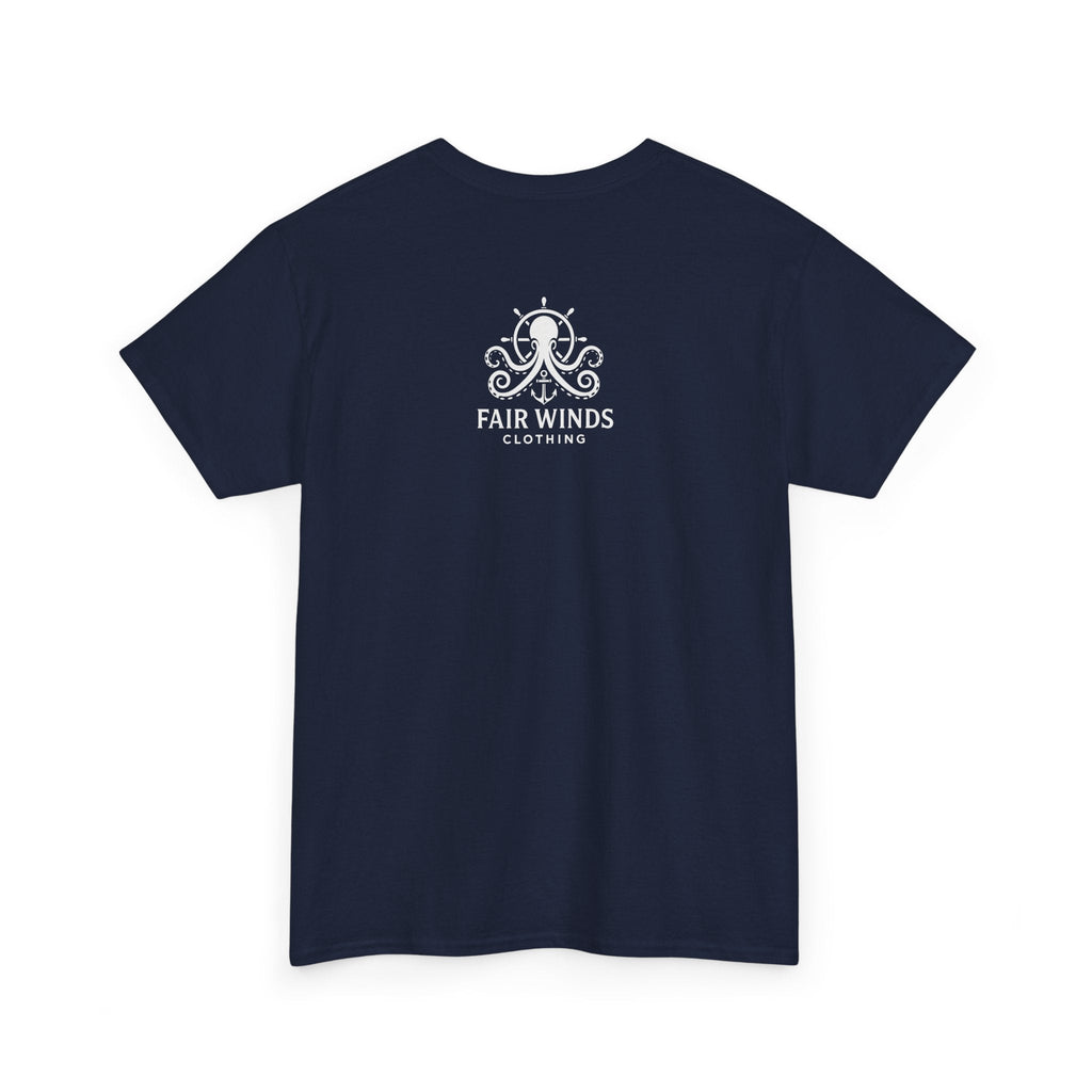 Navy Diver Tee - Don't Tread on Me Tee - Fair Winds Clothing