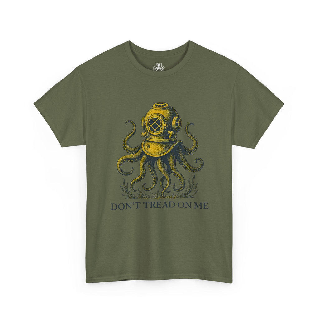 Navy Diver Tee - Don't Tread on Me Tee - Fair Winds Clothing