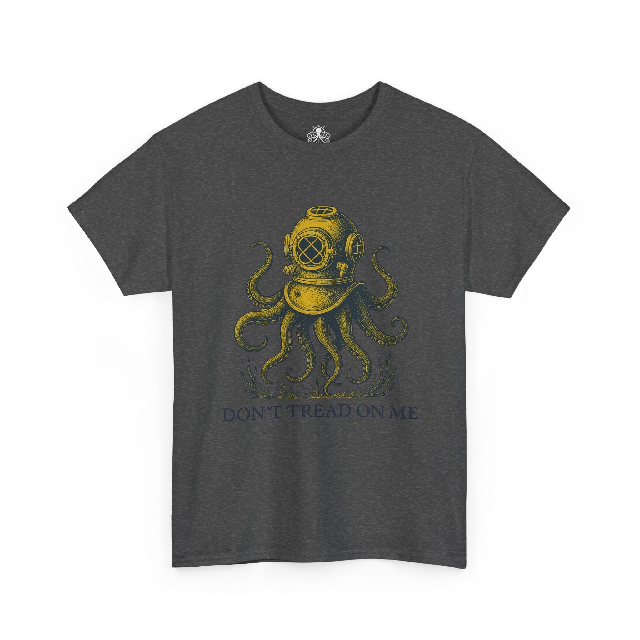 Navy Diver Tee - Don't Tread on Me Tee - Fair Winds Clothing