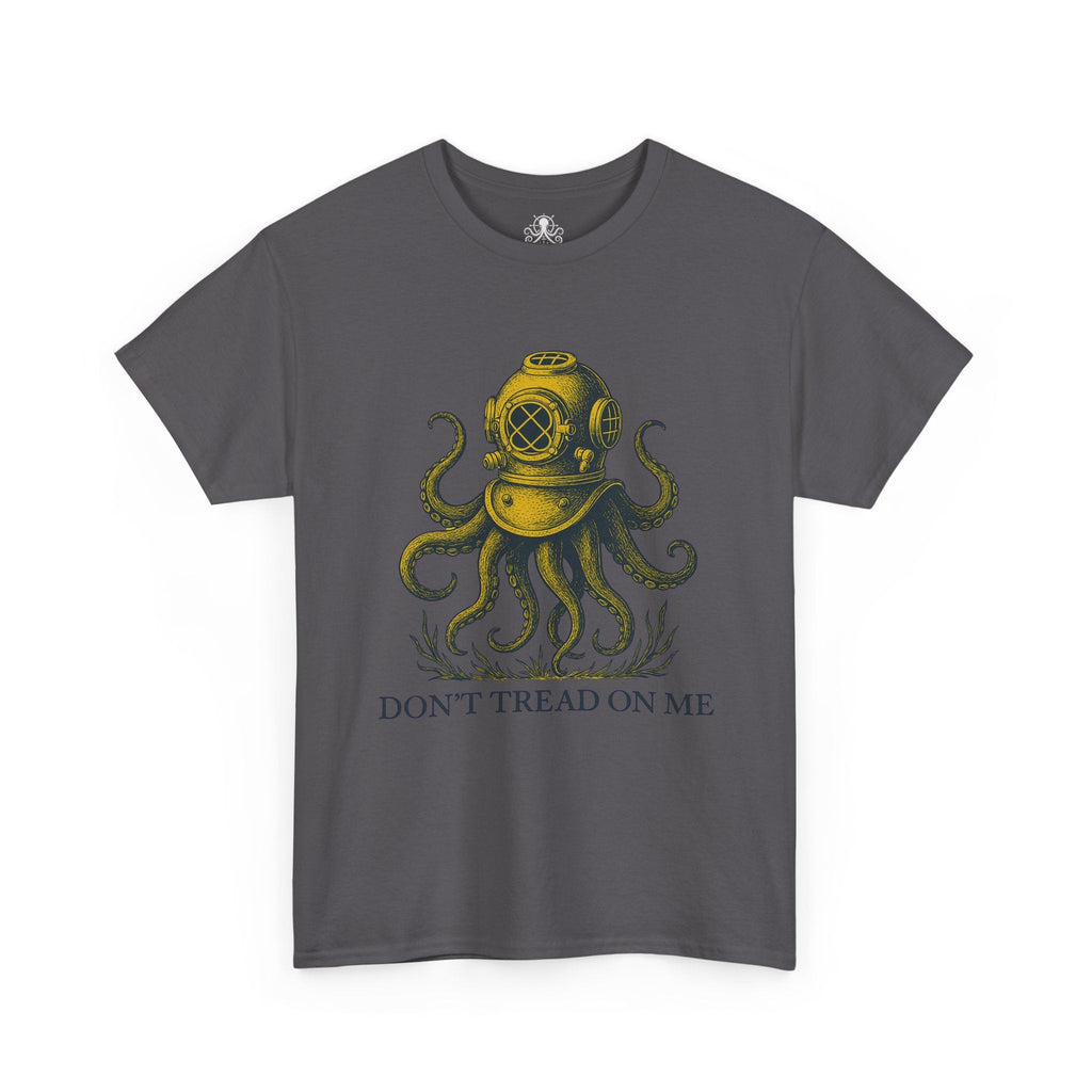Navy Diver Tee - Don't Tread on Me Tee - Fair Winds Clothing