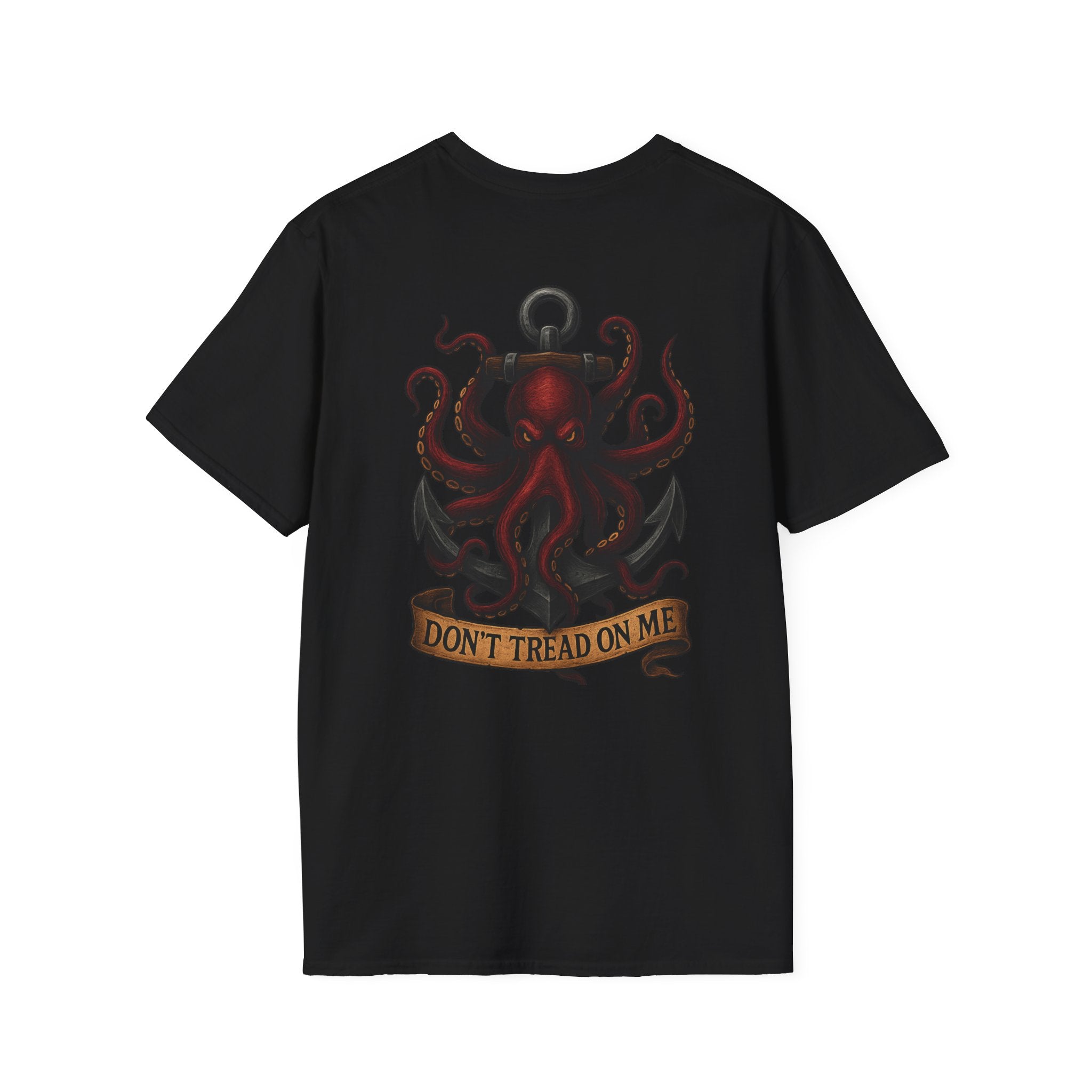 Octopus T-Shirt - Don't Tread on Me Design - Fair Winds Clothing