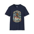 Navy Fair Winds Clothing T-shirt featuring The Old Guard Coast Guard heritage design