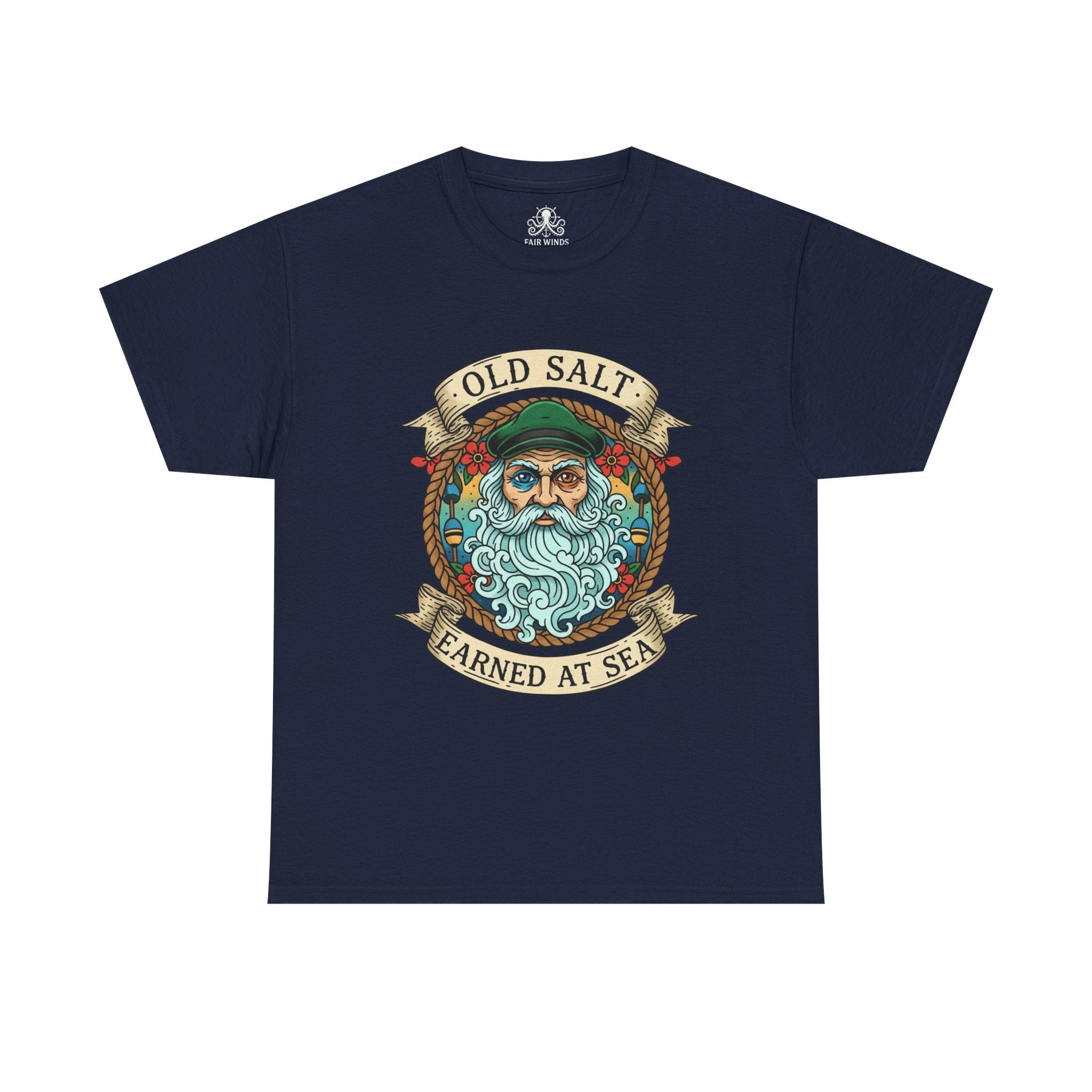 Old Salt Sailor Tee - Unisex Tee - Fair Winds Clothing