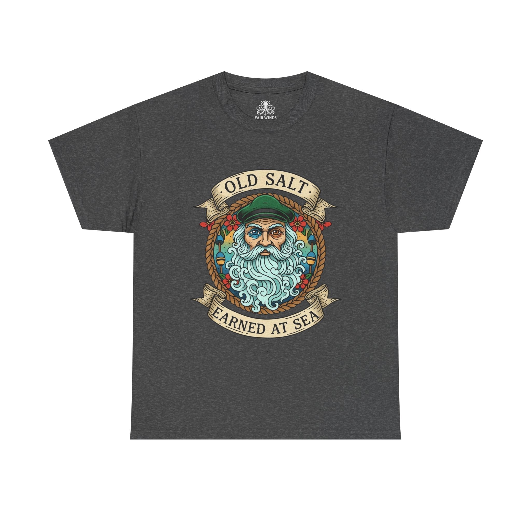 Old Salt Sailor Tee - Unisex Tee - Fair Winds Clothing