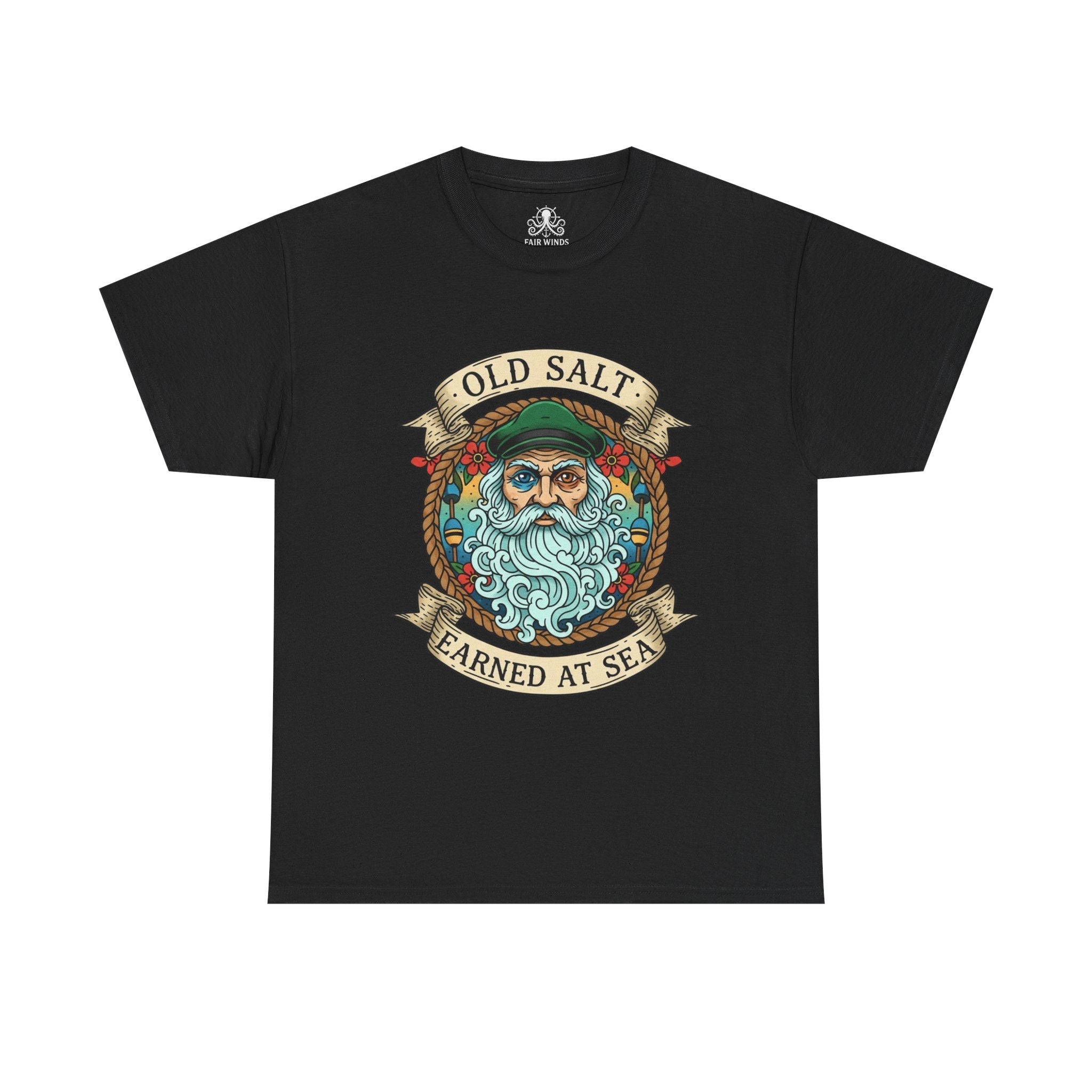 Old Salt Sailor Tee - Unisex Tee - Fair Winds Clothing
