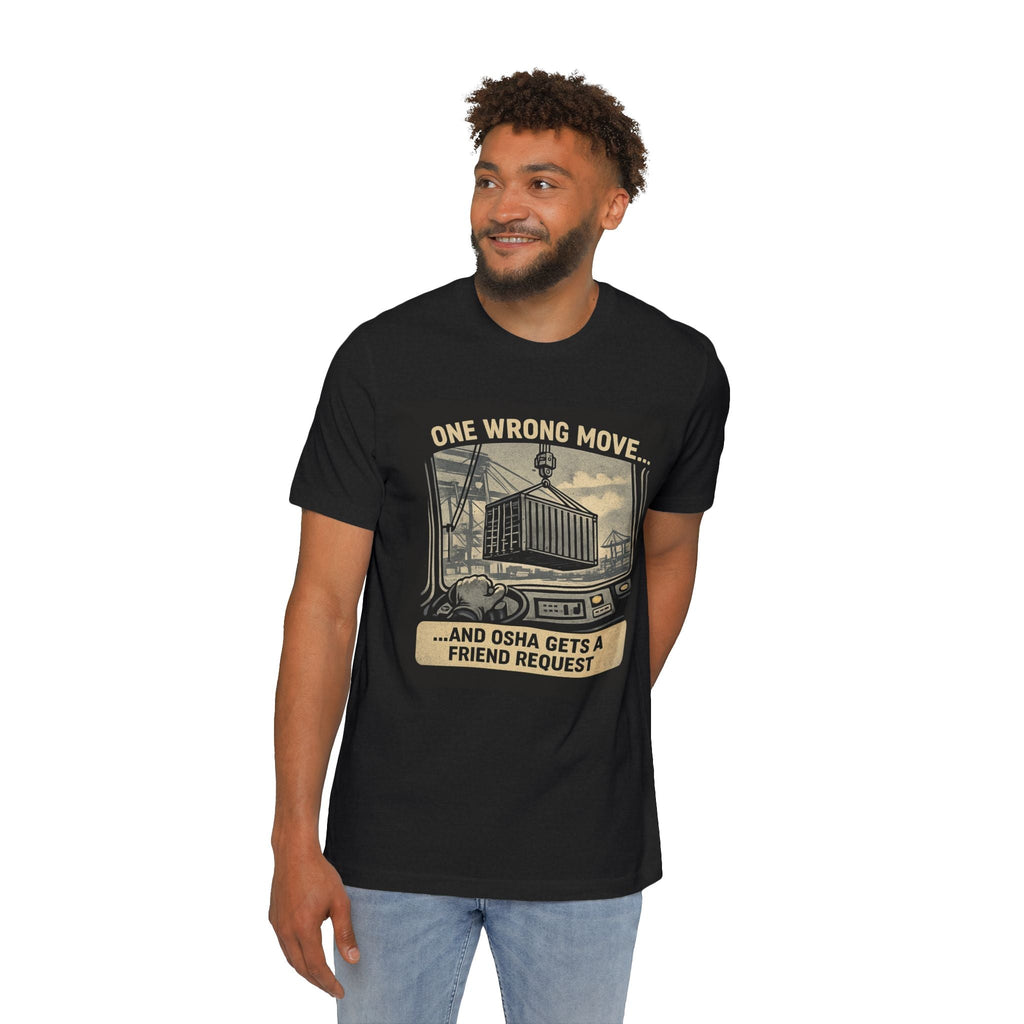 One Wrong Move Longshoremen Tee — USA - Made Short - Sleeve T-Shirt - Fair Winds Clothing
