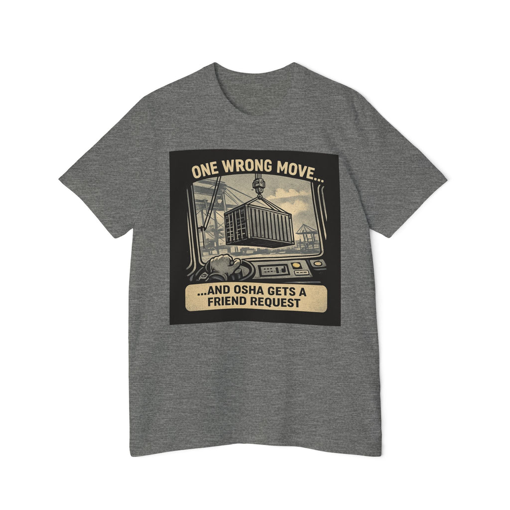 One Wrong Move Longshoremen Tee — USA - Made Short - Sleeve T-Shirt - Fair Winds Clothing