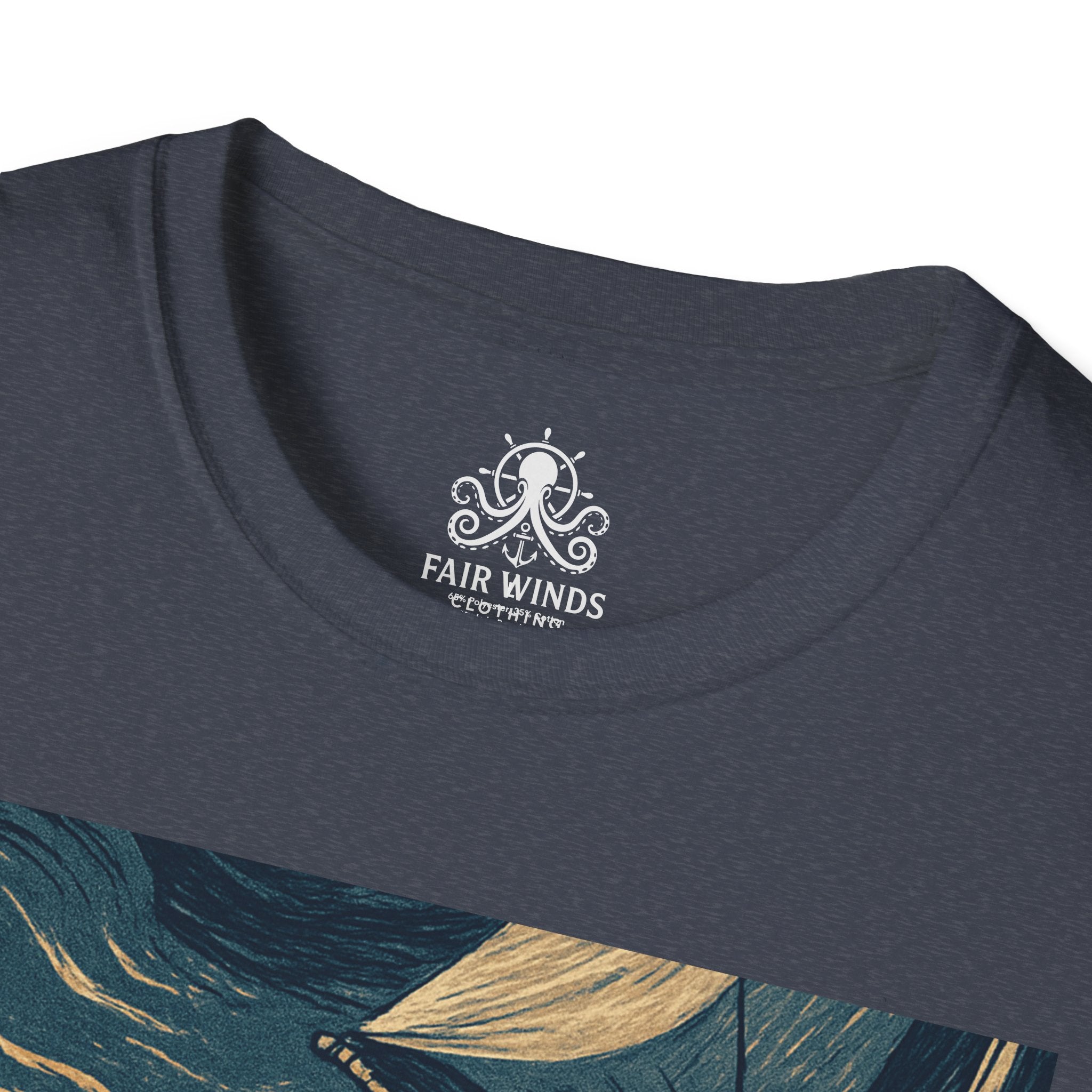 Sailor Helm T-Shirt - Fair Winds Clothing