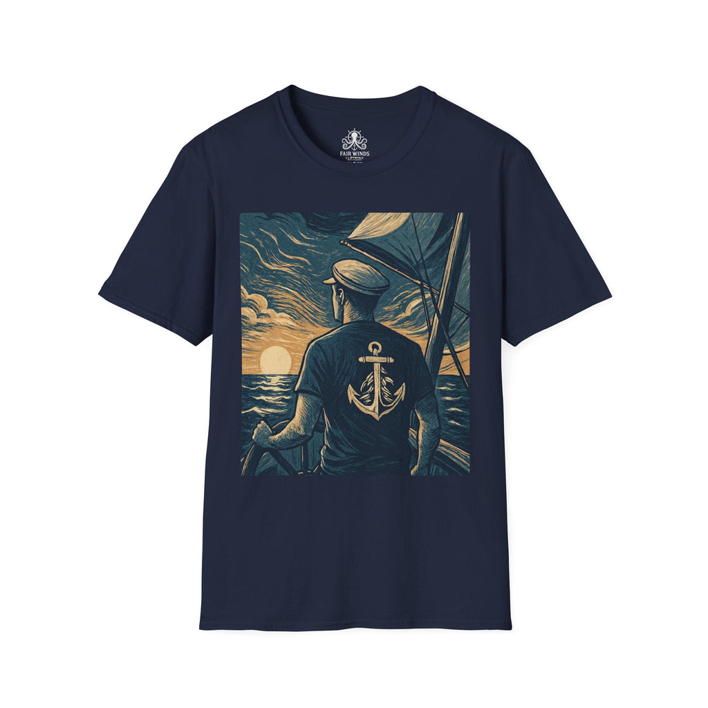 Sailor Helm T-Shirt - Fair Winds Clothing