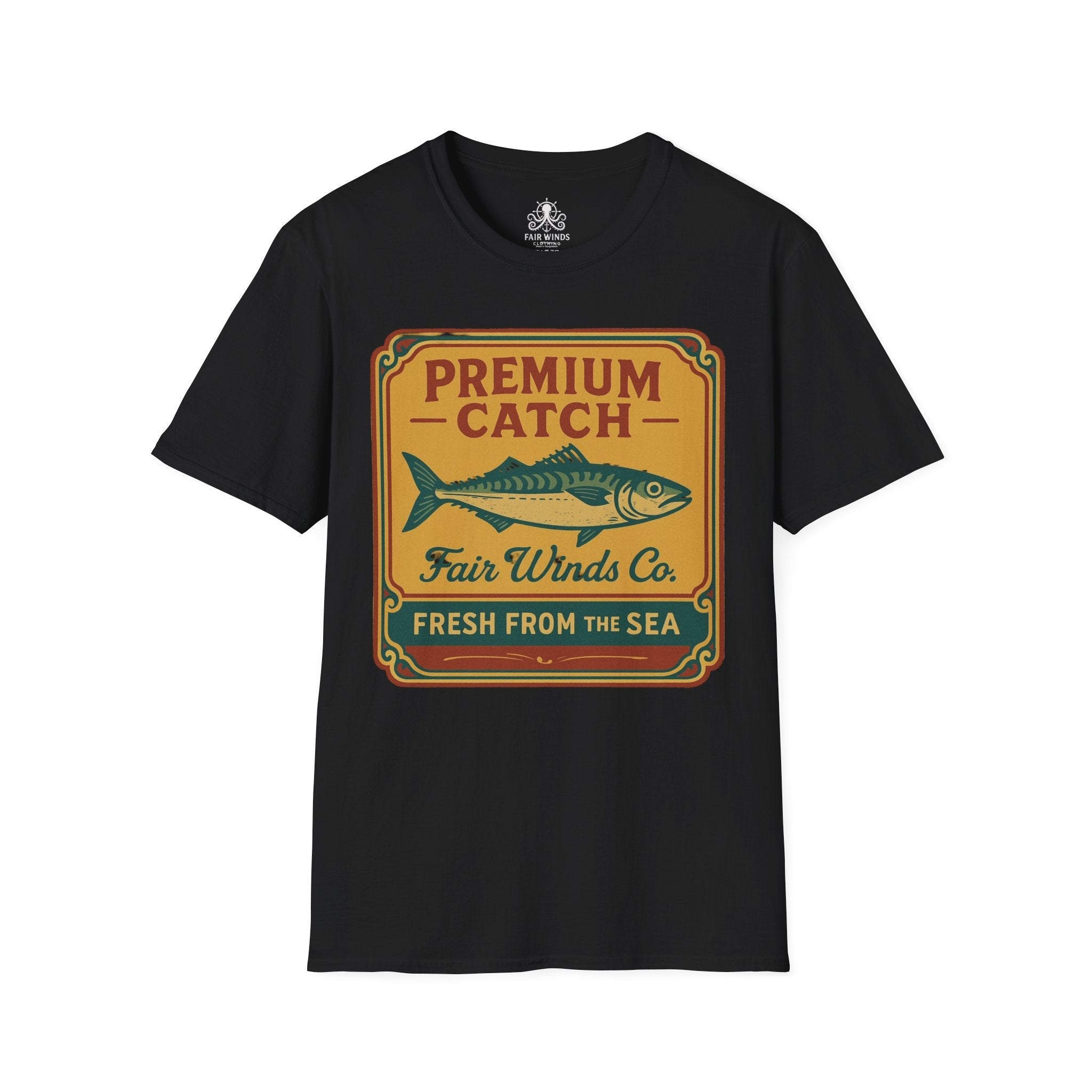 Softstyle T-Shirt Premium Catch Design - Fair Winds Clothing