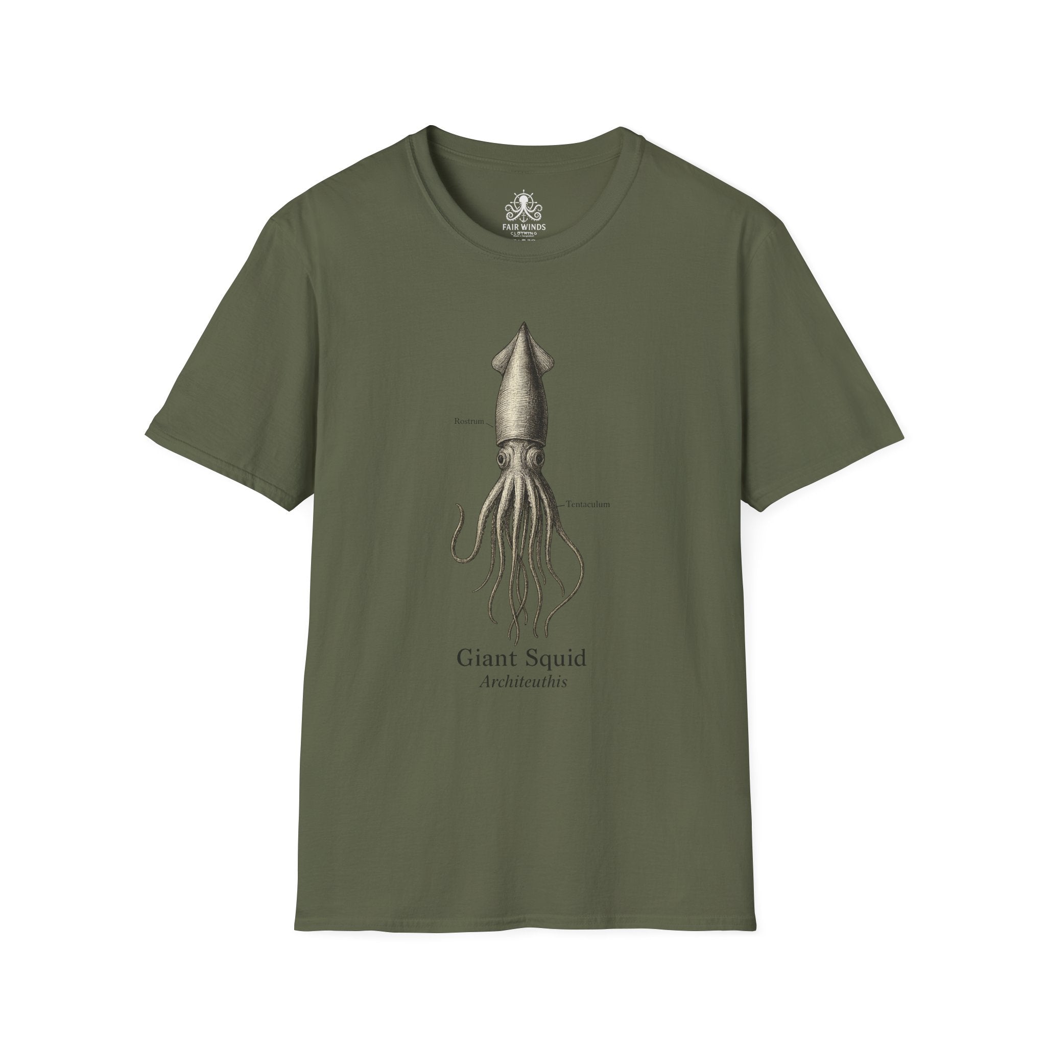 Squid T-Shirt - Fair Winds Clothing