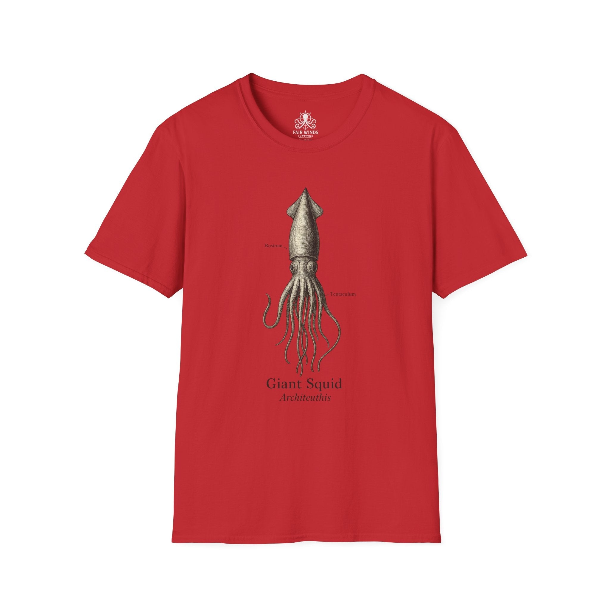 Squid T-Shirt - Fair Winds Clothing