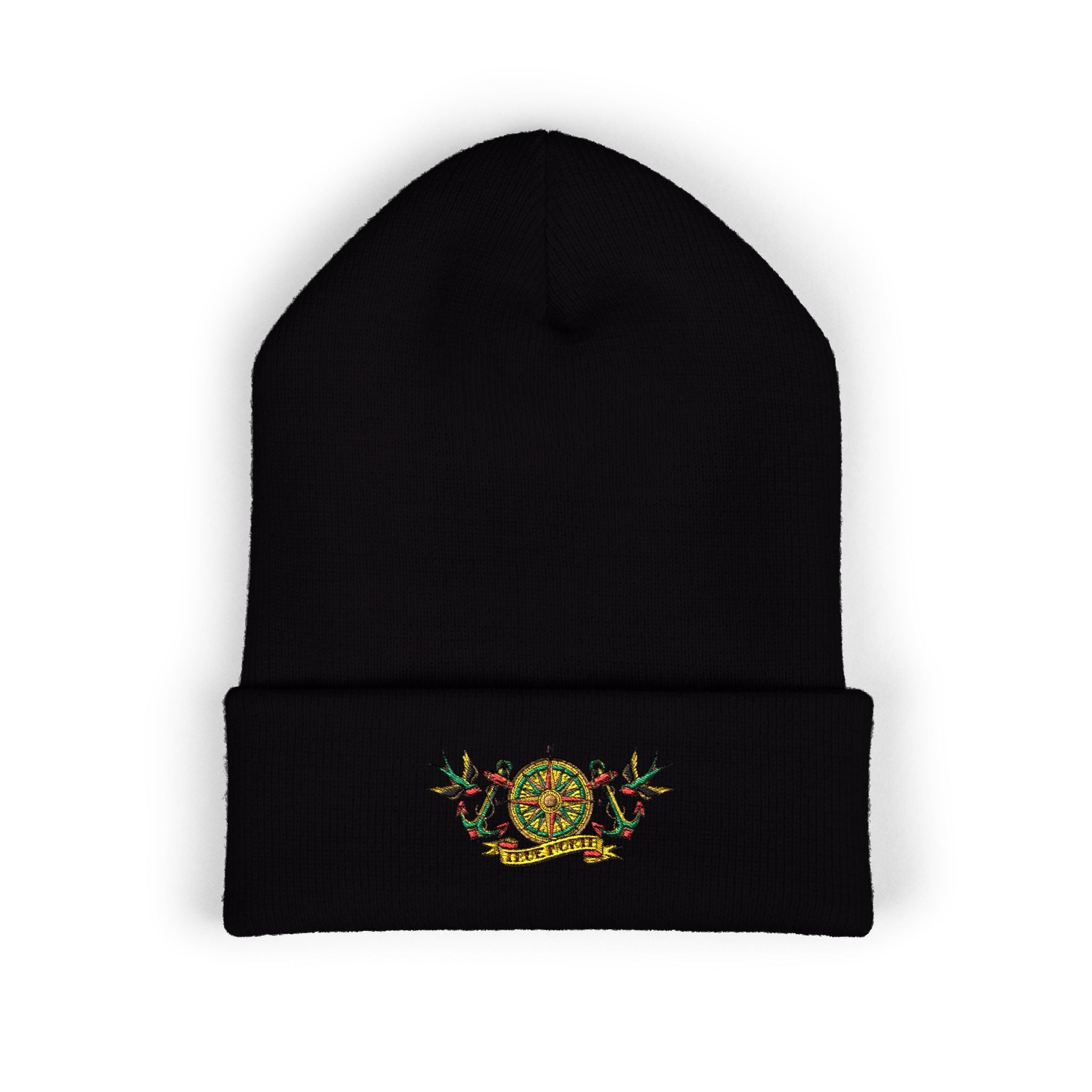 True North Beanie — Classic Cuffed Embroidered Beanie - Fair Winds Clothing