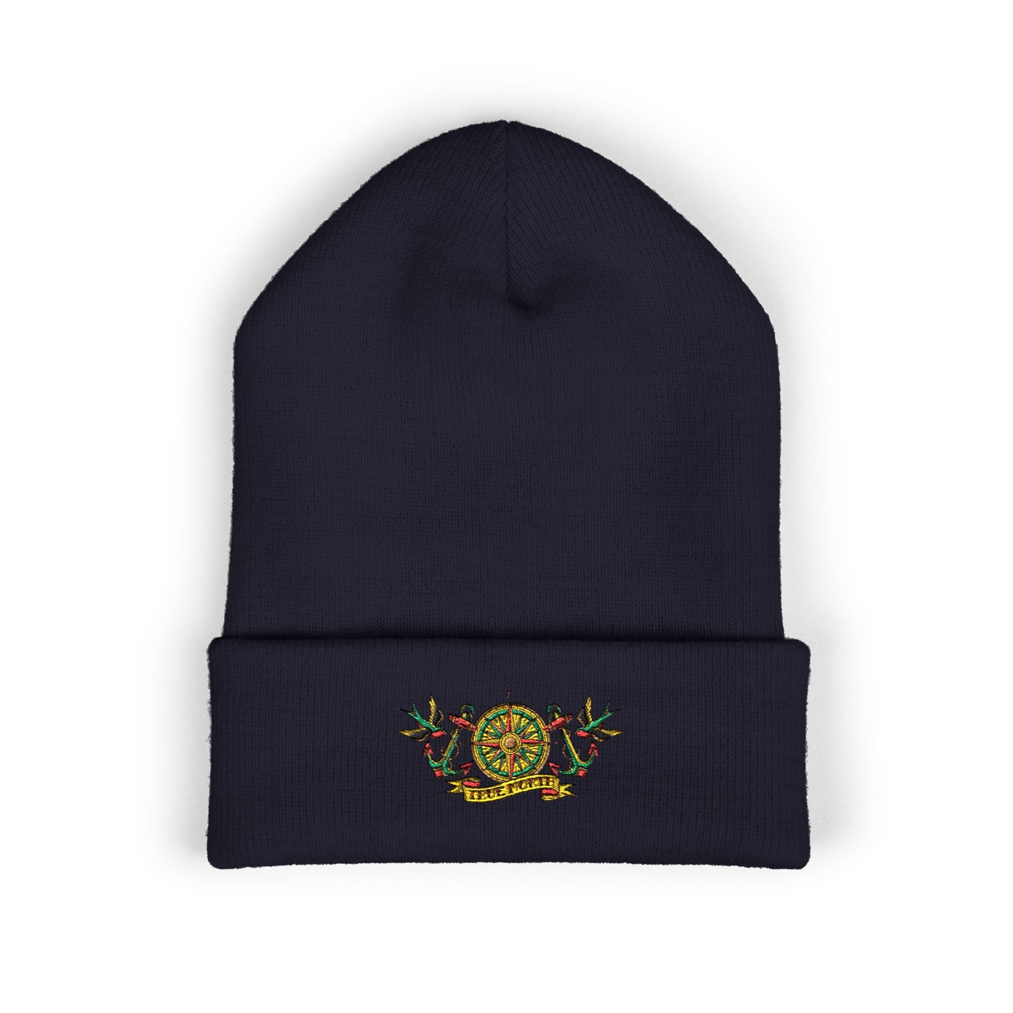 True North Beanie — Classic Cuffed Embroidered Beanie - Fair Winds Clothing