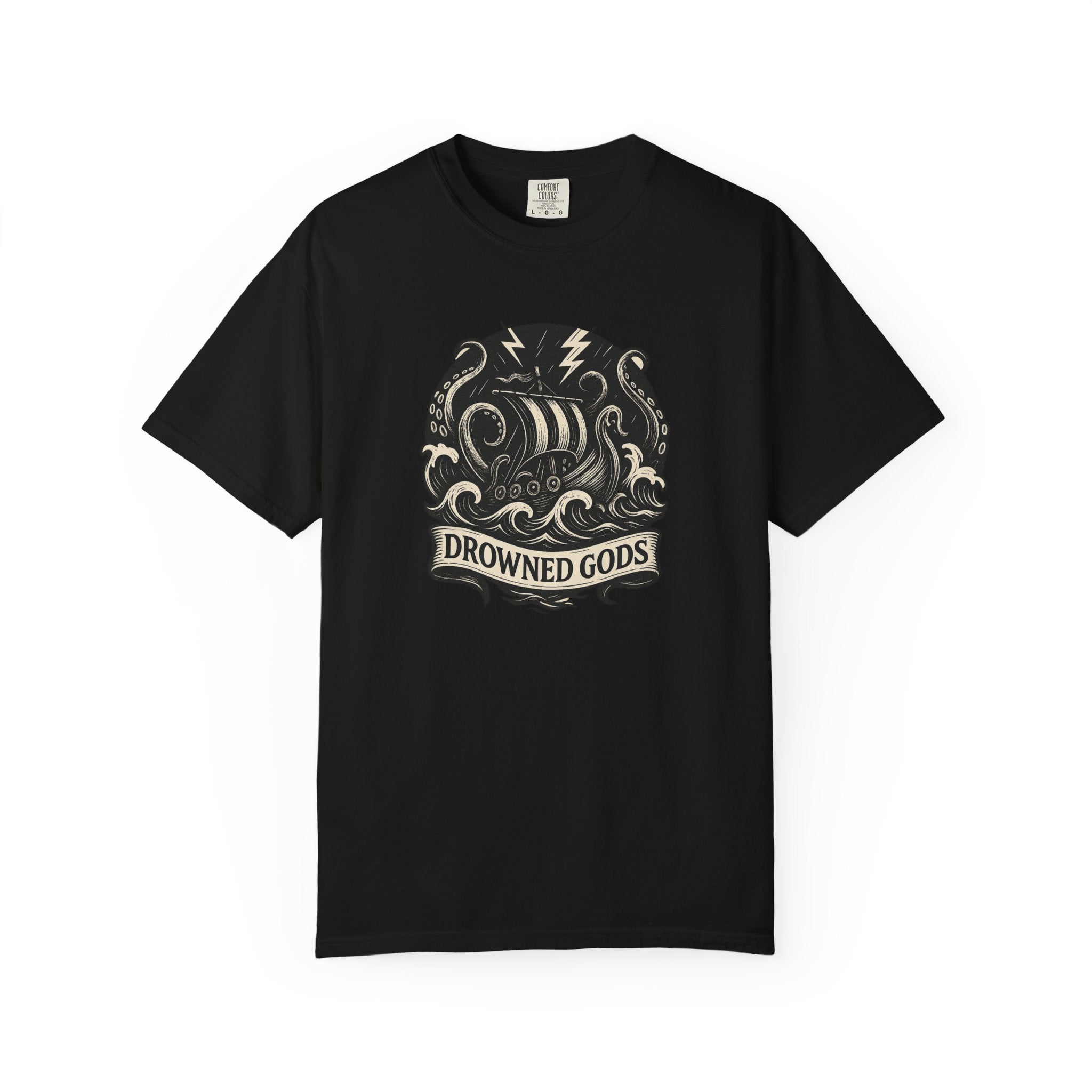 Viking Sailor Unisex T-shirt - Drowned Gods Design - Fair Winds Clothing